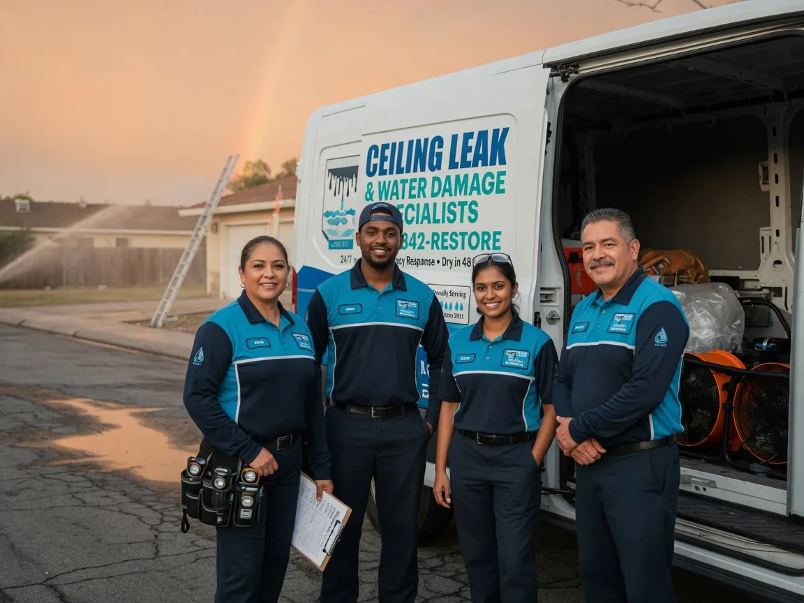 Ceiling Leak Cleanup company in Pandora, OH
